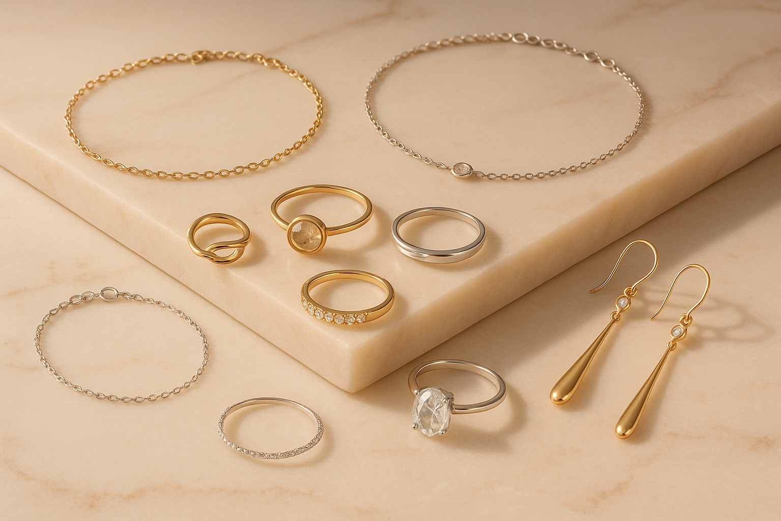 Explore women’s jewelry at Global Fashion Trends. Shop bracelets, anklets, rings, earrings, and more for timeless style and sophistication.