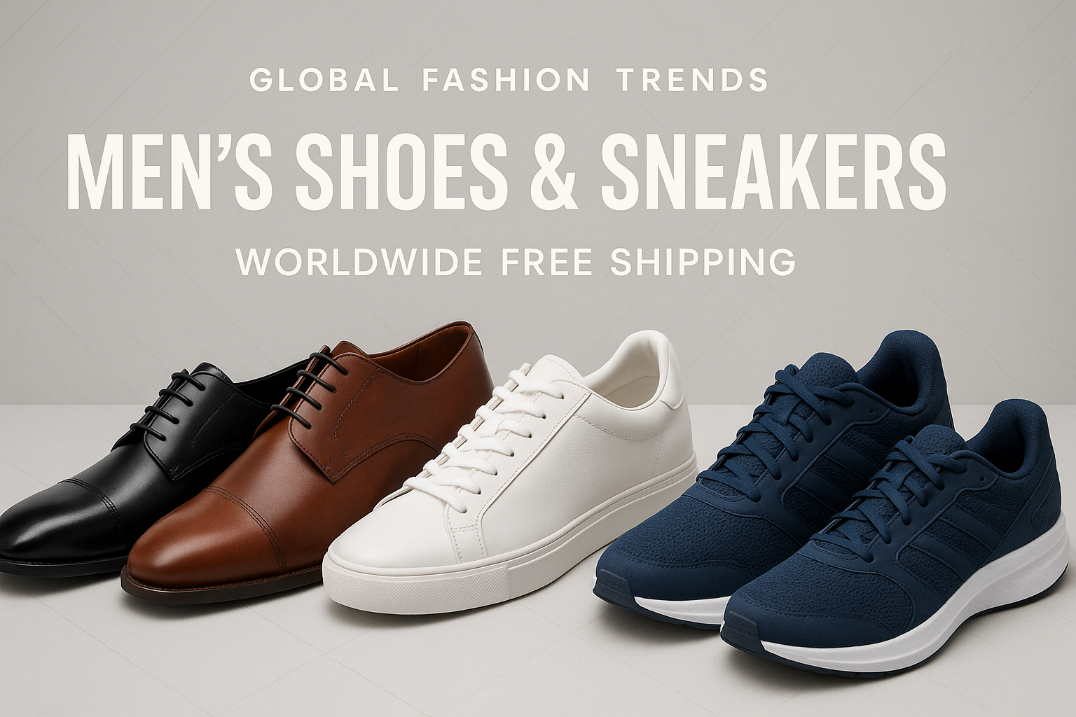 Shop men’s shoes and sneakers at Global Fashion Trends. Stylish and comfortable with worldwide free shipping.