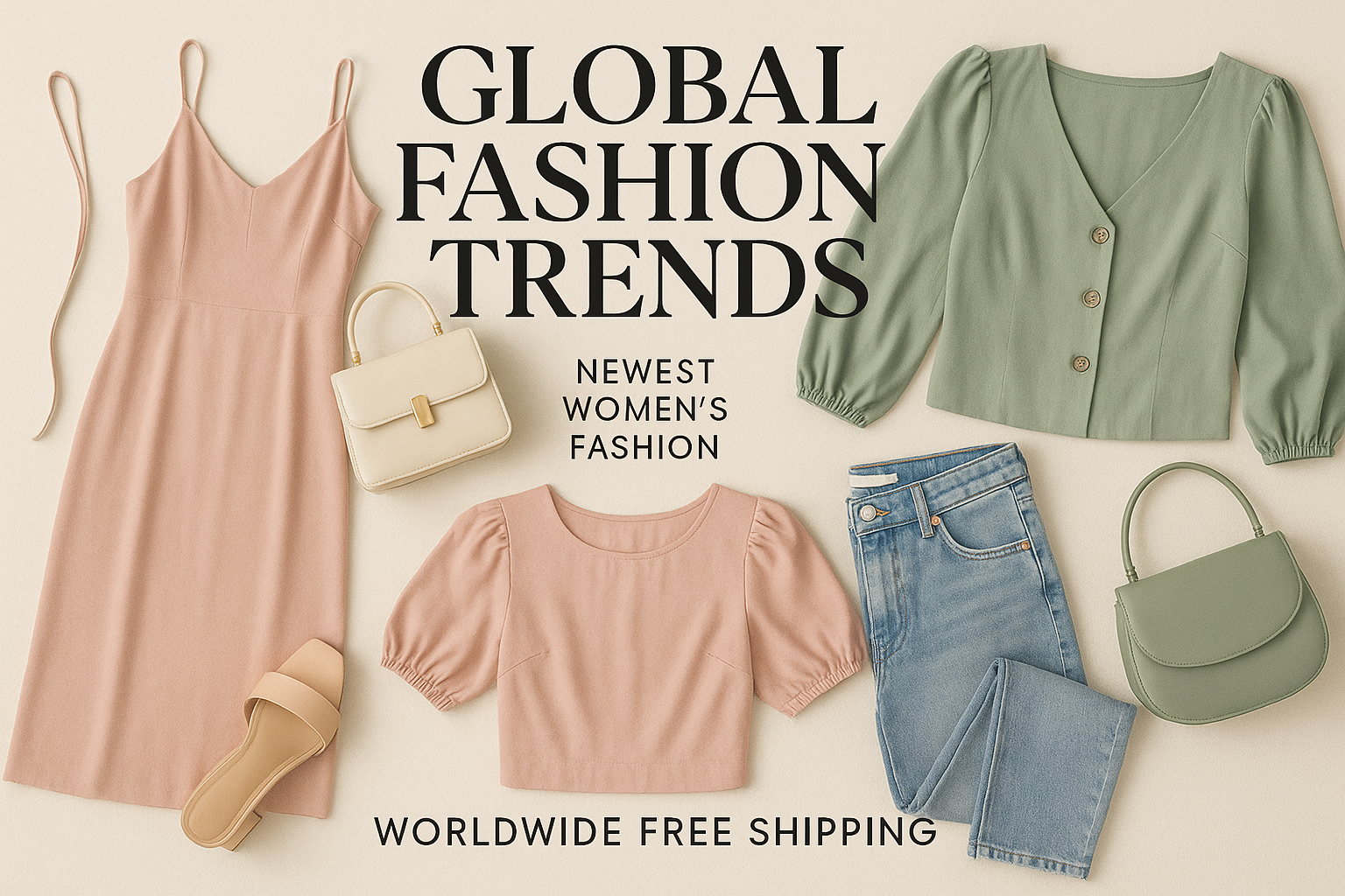 Shop the newest women's fashion at Global Fashion Trends. Discover dresses, tops, jeans, and more with worldwide free shipping.
