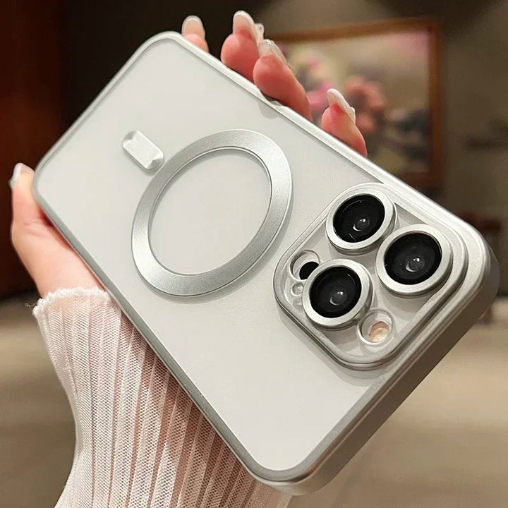 MagSafe Frosted Matte Magnetic Bumper Case for iPhone 11 12 13 14 15 16 Pro Max