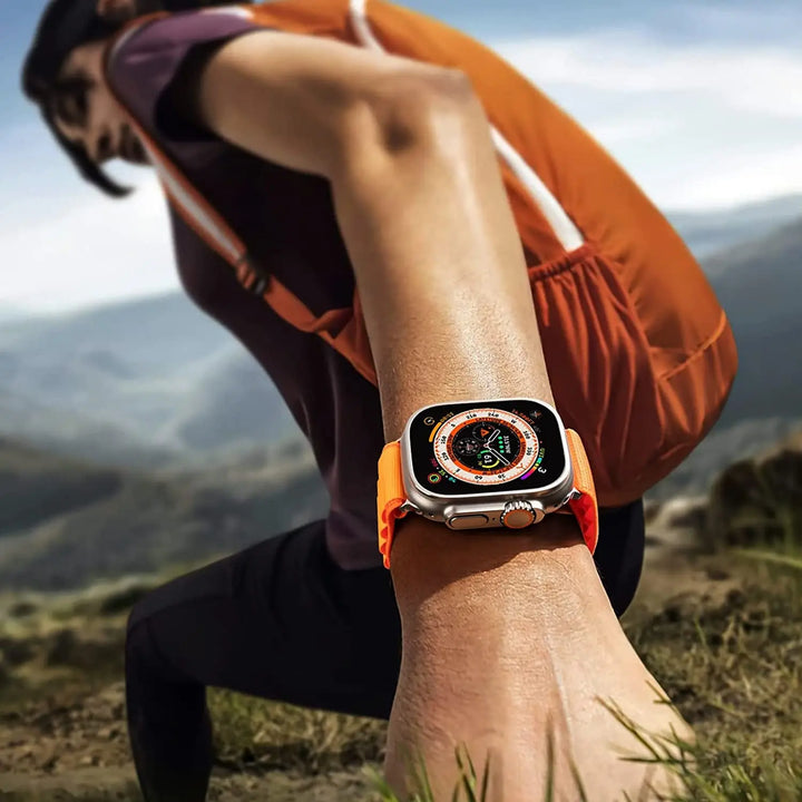 Apple Watch Ultra Adventure Nylon Strap with Titanium G-Hook Closure