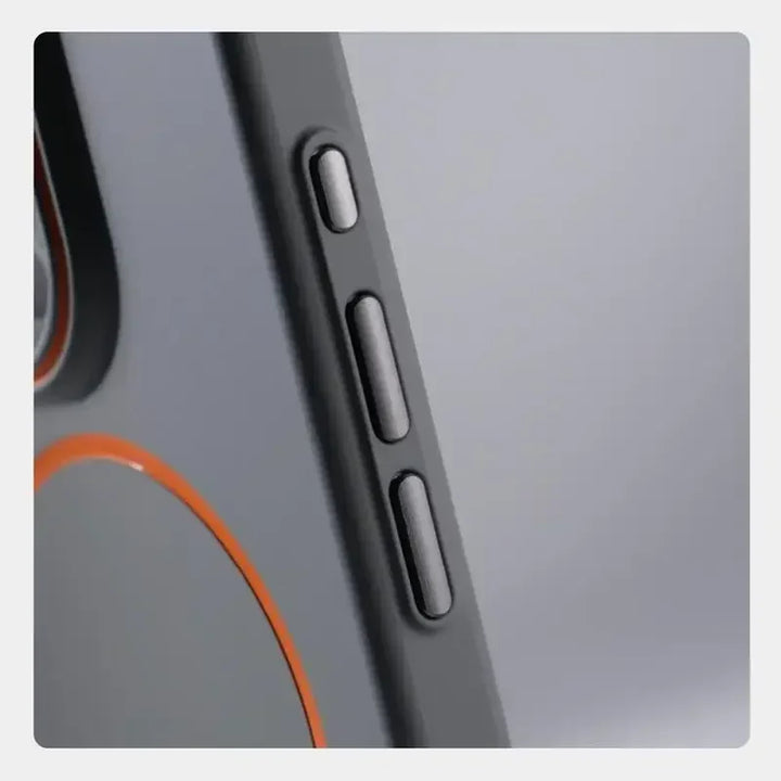 Ultrathin Matte MagSafe iPhone 16 Pro Max Case with Hit Color Lens