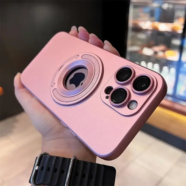 Magnetic Fold Bracket Case for iPhone 11/12/13/14/15/16 Pro Max