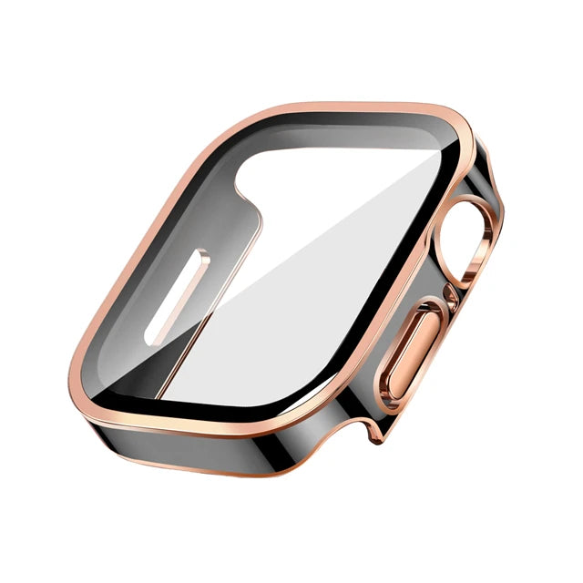 Apple Watch Screen Protector Case - Full Coverage Glass & Bumper