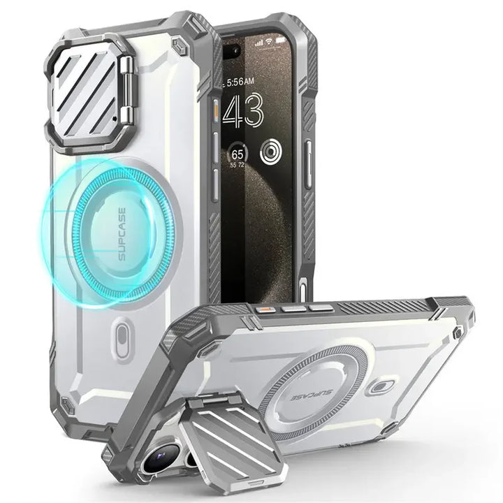 For iPhone 16 Pro Max Case 6.9" 2024 SUPCASE UB Mag XT Heavy Duty Rugged Strong Magnetic Phone Case with Camera Cover Kickstand