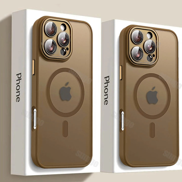 Desert Gold Shockproof Case for iPhone 11-16 Pro Max