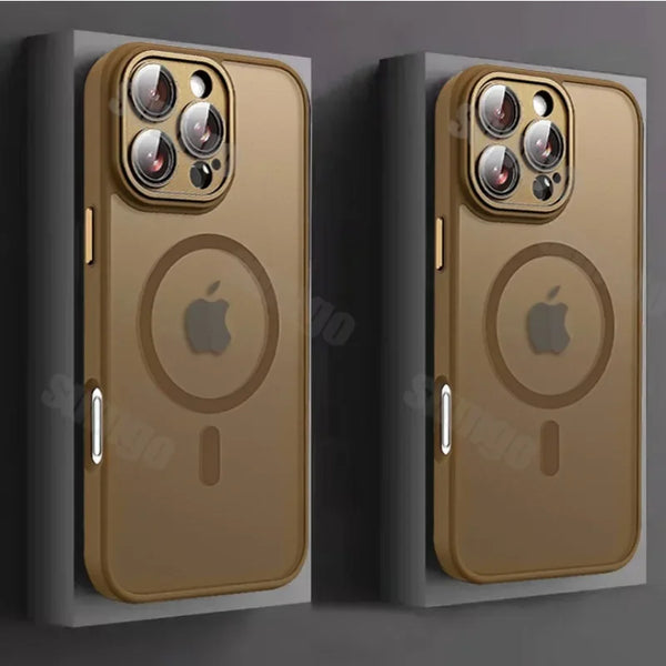 Desert Gold Shockproof Case for iPhone 11-16 Pro Max
