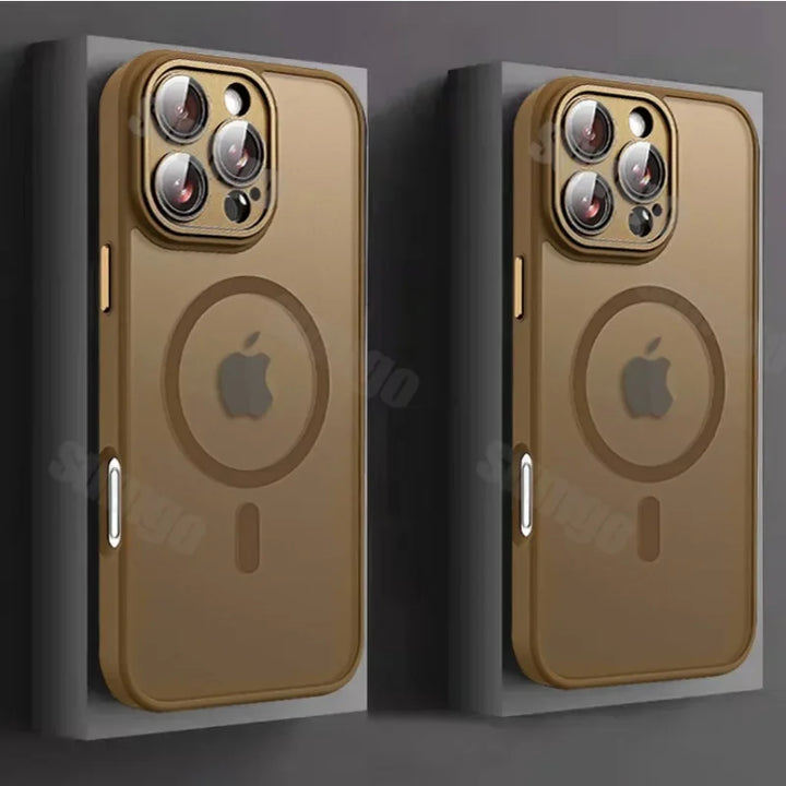Desert Gold Shockproof Case for iPhone 11-16 Pro Max