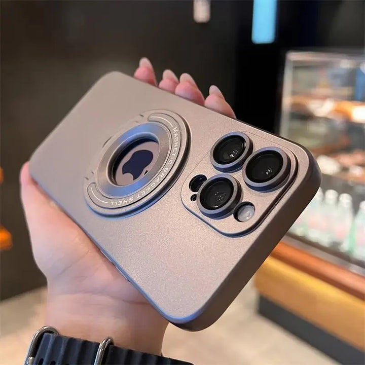 Magnetic Fold Bracket Case for iPhone 11/12/13/14/15/16 Pro Max