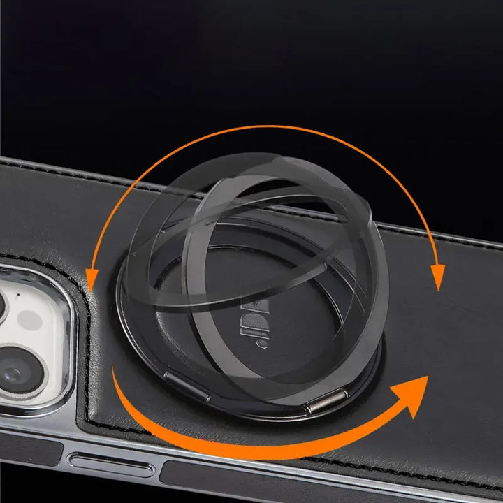 Luxury Magnetic 360° Rotation Leather Case for iPhone 15 Pro Max/14 Plus/13/12/11 in Premium Design