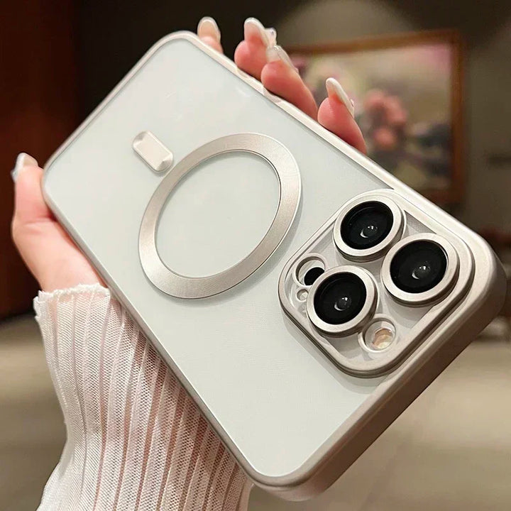 MagSafe Frosted Matte Magnetic Bumper Case for iPhone 11 12 13 14 15 16 Pro Max