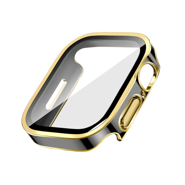 Apple Watch Screen Protector Case - Full Coverage Glass & Bumper