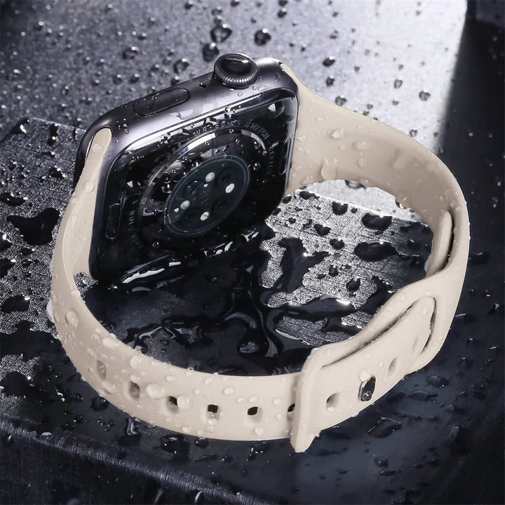Slim Silicone Sport Strap for Apple Watch Ultra 2 – Soft, Waterproof & Lightweight Design