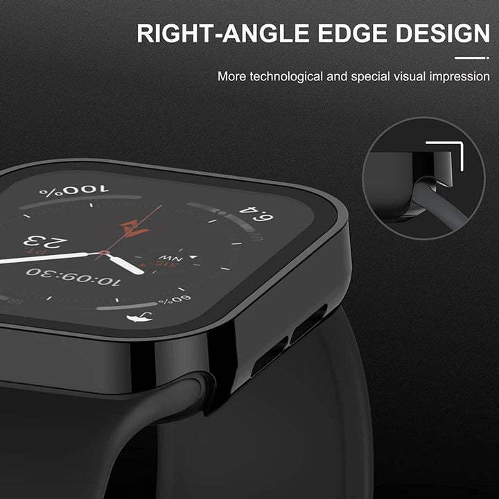 Apple Watch Screen Protector Case - Full Coverage Glass & Bumper