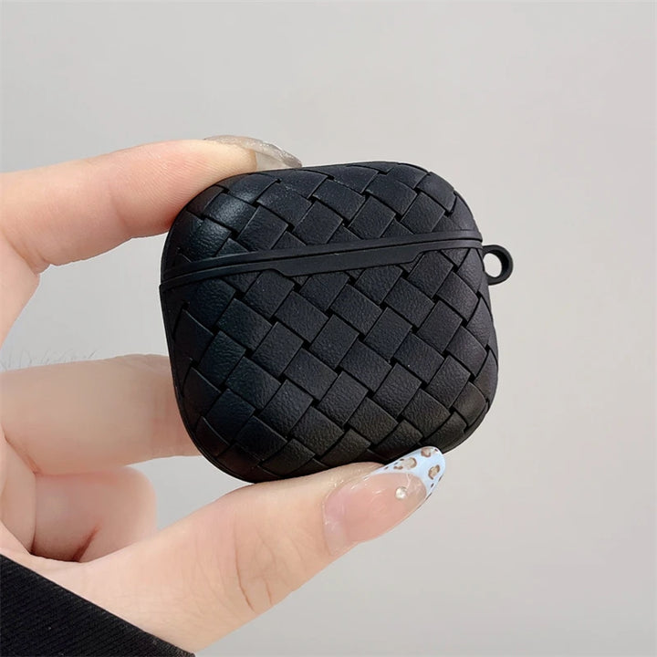 Luxury Weaving Leather Texture Case for AirPods Pro 2 – Shockproof and Dustproof Cover