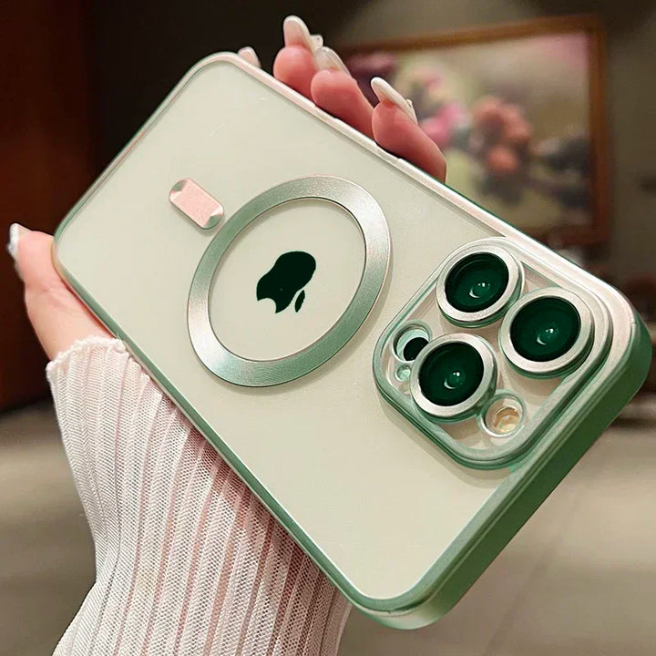 MagSafe Frosted Matte Magnetic Bumper Case for iPhone 11 12 13 14 15 16 Pro Max