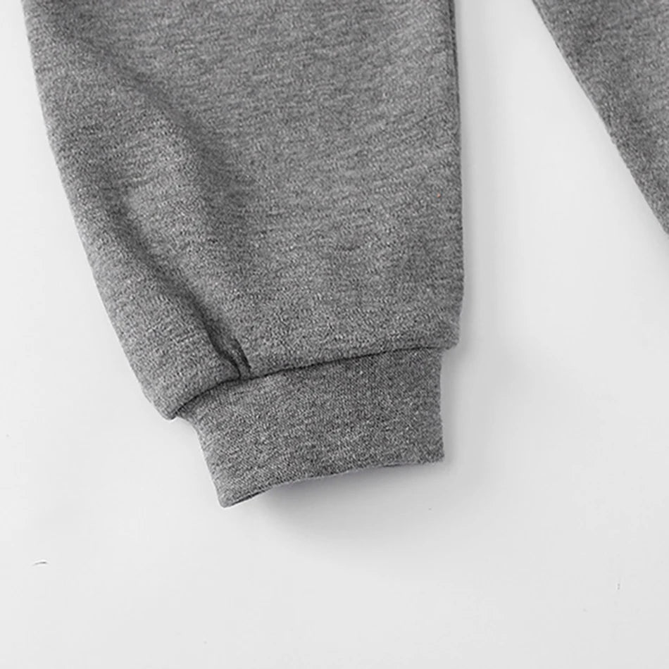 Gray sweatpants on a white background