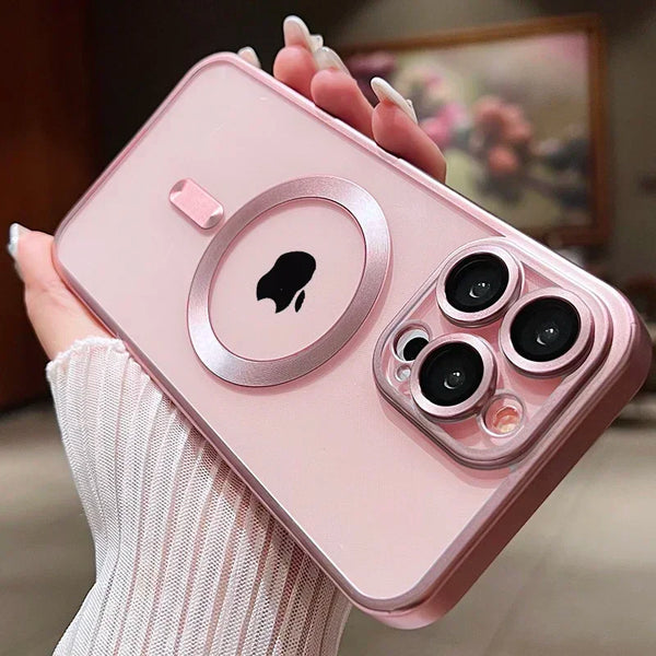 MagSafe Frosted Matte Magnetic Bumper Case for iPhone 11 12 13 14 15 16 Pro Max