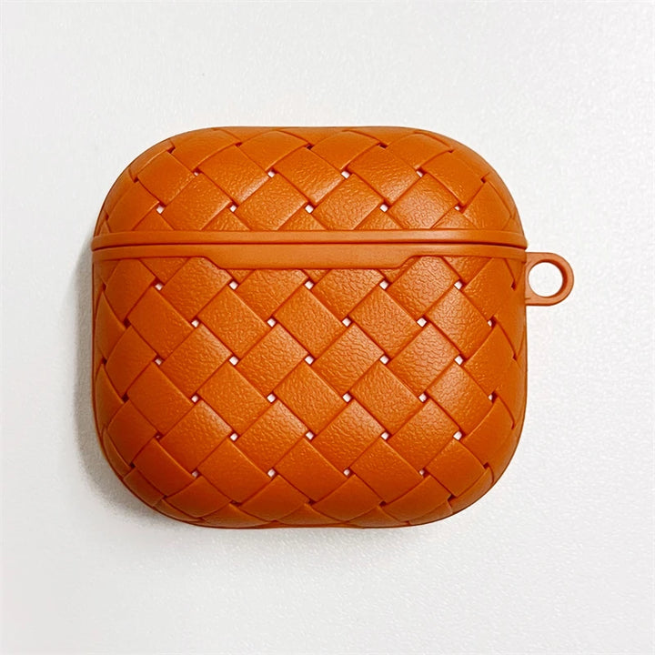 Luxury Weaving Leather Texture Case for AirPods Pro 2 – Shockproof and Dustproof Cover