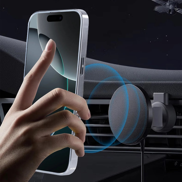 Lens Film Magnetic Case for iPhone 14, 15, 16 - Shockproof with Electroplating Frame and Wireless Charging Support