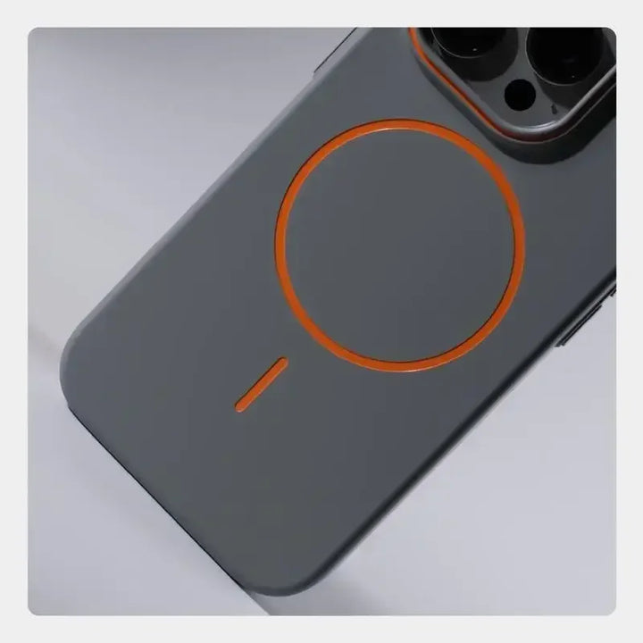 Ultrathin Matte MagSafe iPhone 16 Pro Max Case with Hit Color Lens