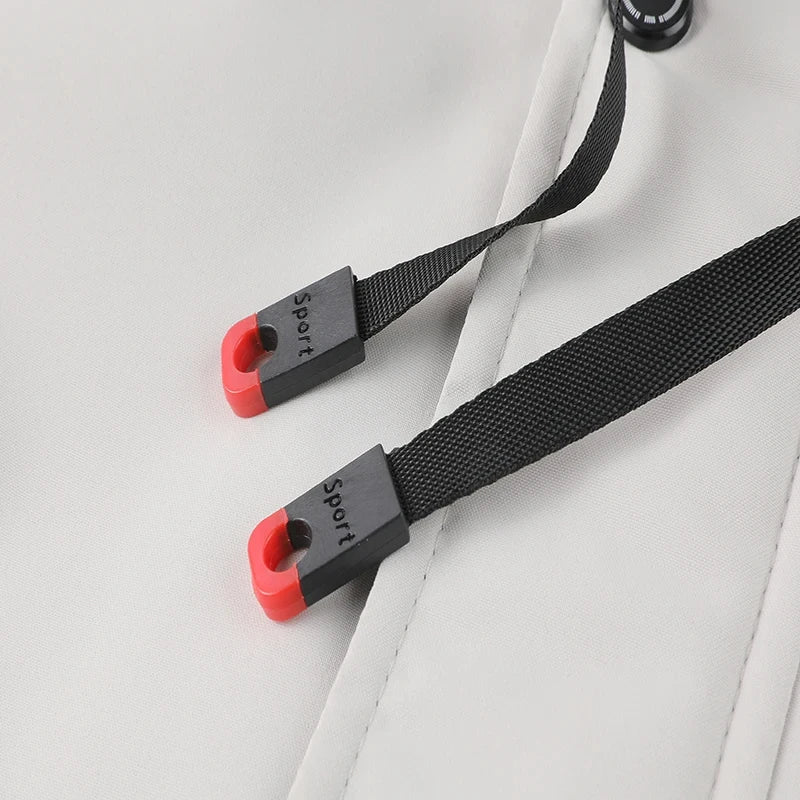 Black straps with red ends and 'Sport' branding on a light gray background