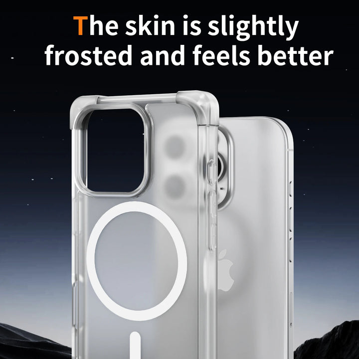 MagSafe Armor Matte Case for iPhone 16, 15 Pro Max – Shockproof & Wireless Charging Compatible