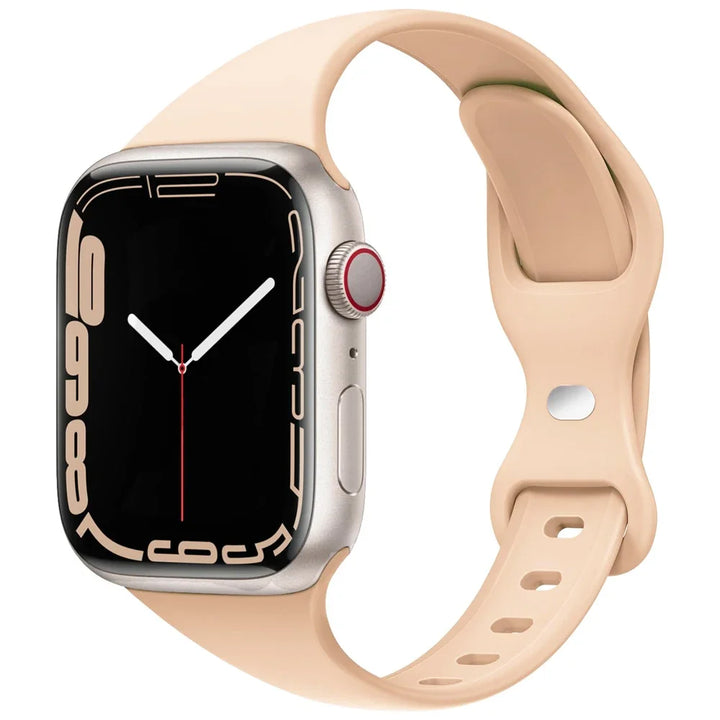Slim Silicone Sport Strap for Apple Watch Ultra 2 – Soft, Waterproof & Lightweight Design