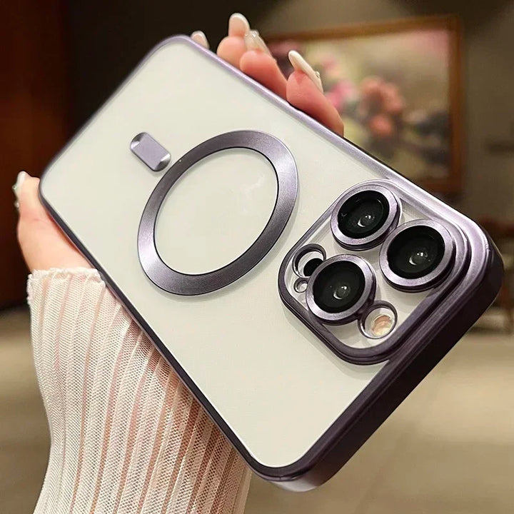 MagSafe Frosted Matte Magnetic Bumper Case for iPhone 11 12 13 14 15 16 Pro Max