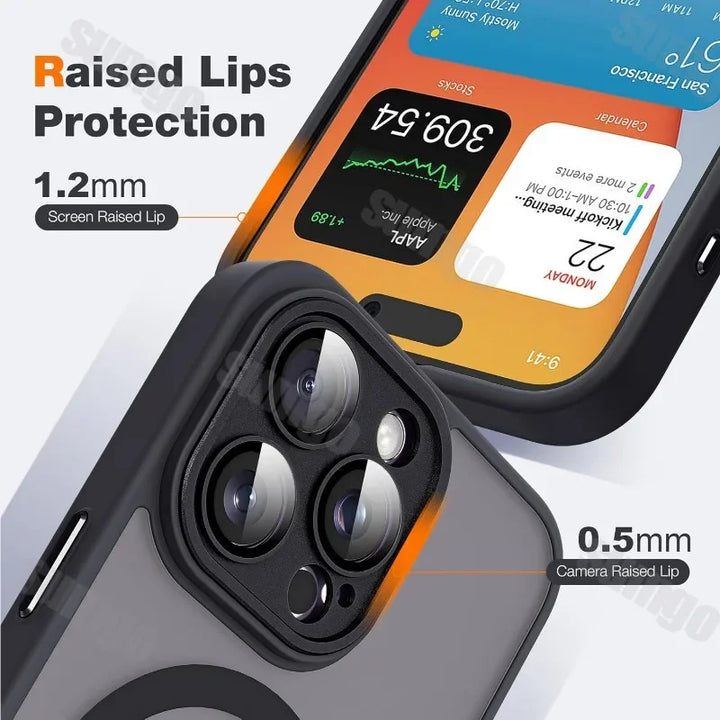 Desert Gold Shockproof Case for iPhone 11-16 Pro Max