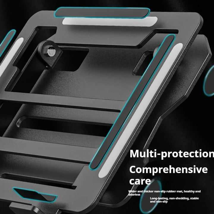 Portable Adjustable Laptop Stand for MacBook, Tablet, Universal Anti-Slip Metal Bracket