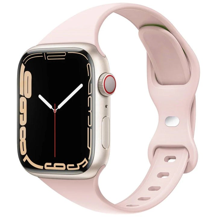 Slim Silicone Sport Strap for Apple Watch Ultra 2 – Soft, Waterproof & Lightweight Design