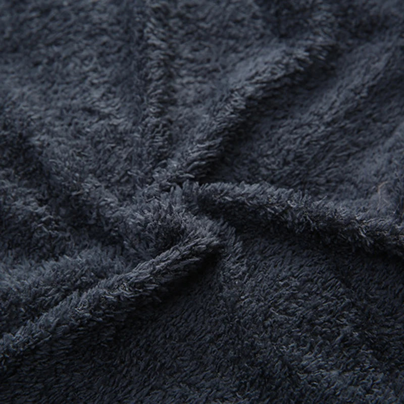 Close-up of dark blue textured fabric