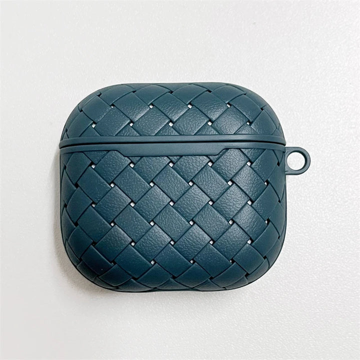 Luxury Weaving Leather Texture Case for AirPods Pro 2 – Shockproof and Dustproof Cover