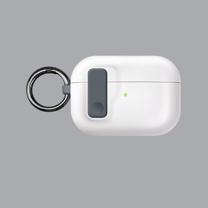 Luxury Shockproof Hard Plastic Case for AirPods Pro 2 with Hook – Anti-Scratch and Durable