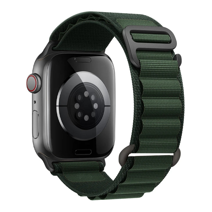 Adjustable Alpine Loop Strap for Apple Watch in Multiple Colors